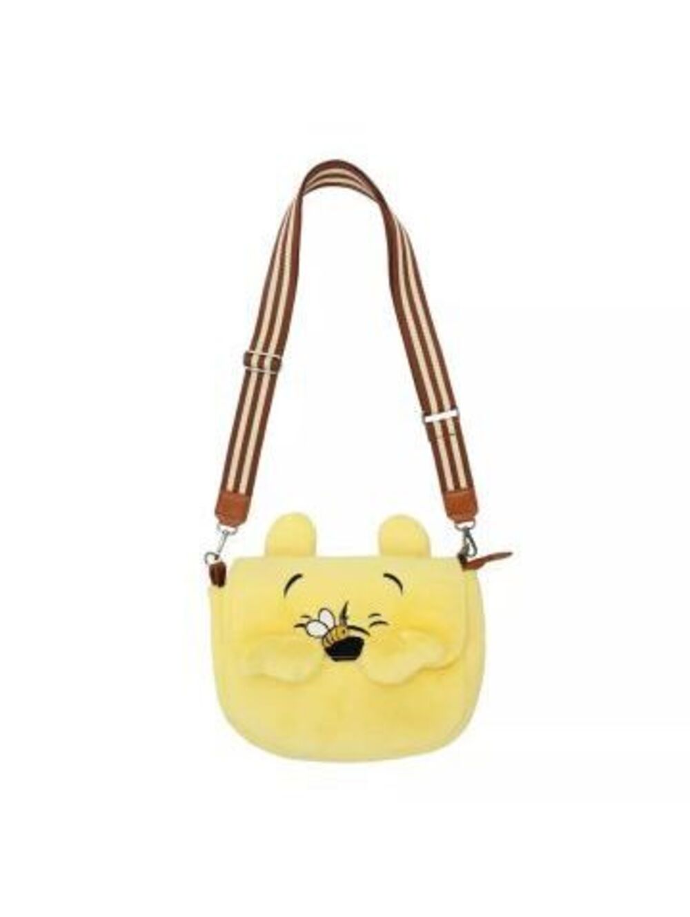 Bioworld Disney Winnie The Pooh Plush Crossbody Bag